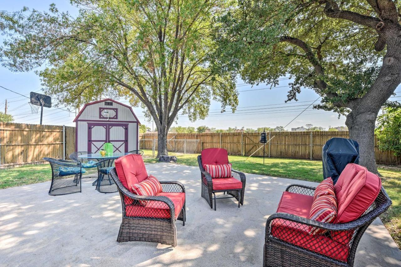 Abilene Home with BBQ & Pvt Yard, 1 Mi to ACU! Dış mekan fotoğraf