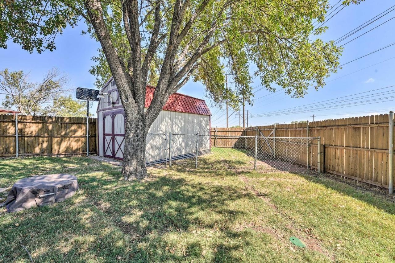 Abilene Home with BBQ & Pvt Yard, 1 Mi to ACU! Dış mekan fotoğraf