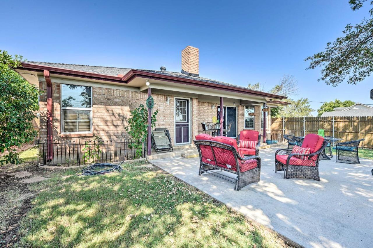 Abilene Home with BBQ & Pvt Yard, 1 Mi to ACU! Dış mekan fotoğraf