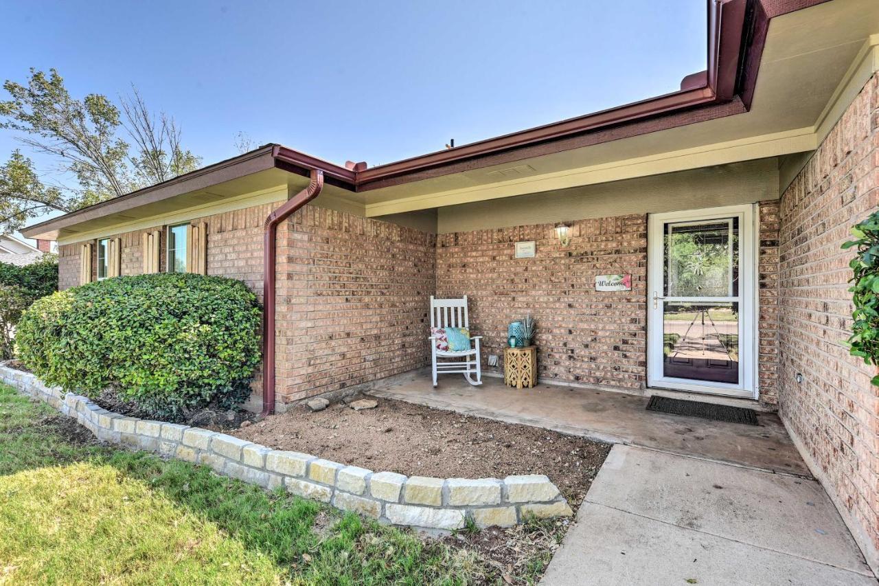 Abilene Home with BBQ & Pvt Yard, 1 Mi to ACU! Dış mekan fotoğraf